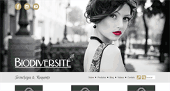 Desktop Screenshot of biodiversite.com.br