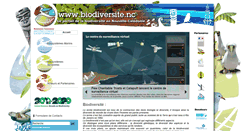 Desktop Screenshot of biodiversite.nc