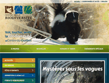 Tablet Screenshot of biodiversite.net